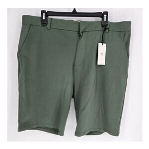Swet Tailor EveryDay Chino Deeper Sage Green Sweat Shorts Men's 38 New NWT